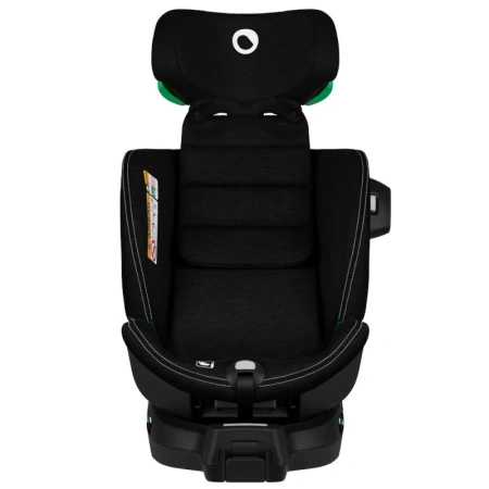 Lionelo Harmony i-Size - obrotowy fotelik samochodowy 0-36 kg | Black Carbon Bamboo
