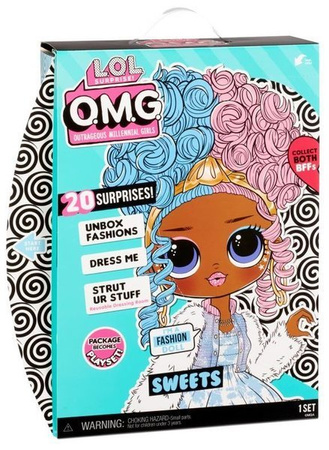 L.O.L Surprise lol Sweets Lalka + Akcesoria 572763 Sweets