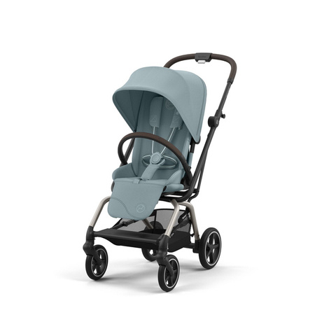 Cybex Eezy S Twist Plus 2 Wózek Spacerowy Rama Taupe Stormy Blue 2024