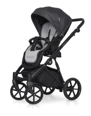Riko Nano Pro Wózek Głęboko-Spacerowy 2w1 Carbon