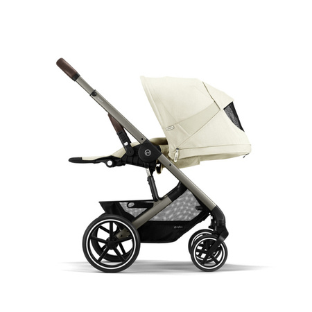 Cybex Balios S Lux Wózek Głęboko-Spacerowy Seashell Beige 2023 Rama Taupe