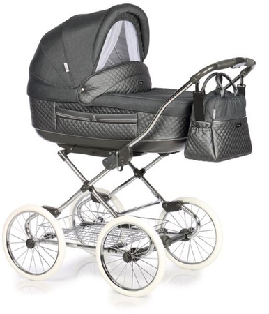 Roan Wózek Marita Prestige Głęboko-Spacerowy 2w1 P231 / Piankowe 14"