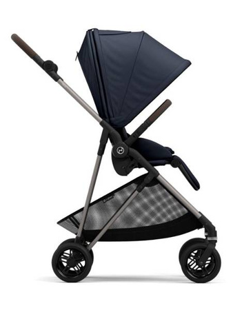 Cybex Melio New Wózek Spacerowy Rama Taupe Ocean Blue