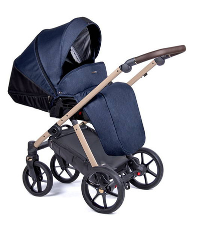 Coletto Axiss Wózek Głęboko-Spacerowy Rama Beżowa AX-08