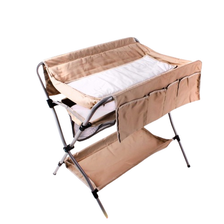 Adbor Neo Składany Przewijak dla Niemowląt 80x57x93 Beżowy