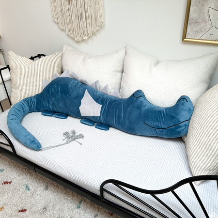 SenLove Smokozaur Poduszka Przytulanka Minky Niebieska