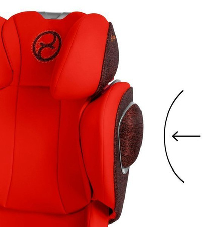 Cybex Solution Z-fix Fotelik Samochodowy 15-36kg Victory Black - Ferrari