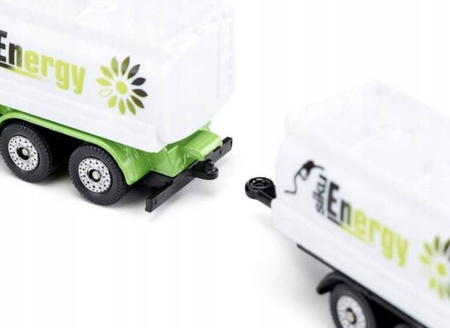 Siku Ciężarówka Z Cysterną I Przyczepą S1690