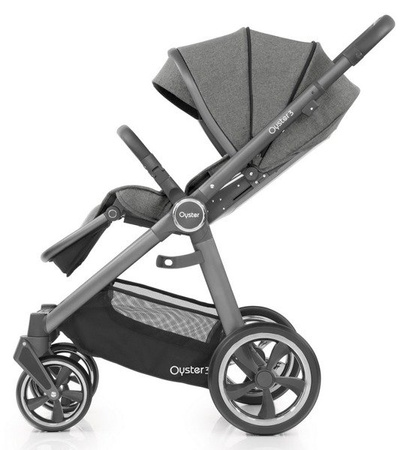 Oyster 3 Wózek Spacerowy Mercury - szary stelaż