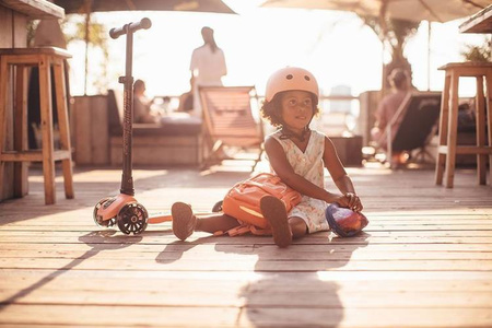 Scootandride Kask Dla Dzieci S-M Rose