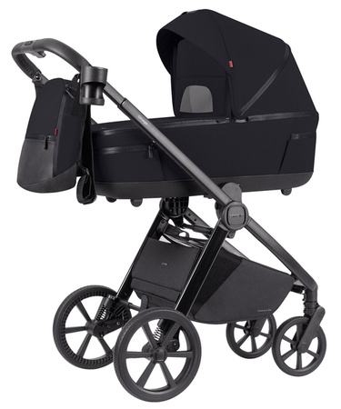 Carrello Omega Plus CRL-6540 Wózek Głęboko-Spacerowy Cosmo Black