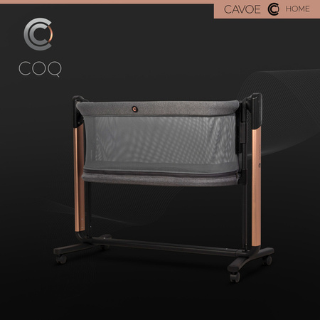 Cavoe Elektryczna kołyska łóżeczko 4w1 COQ Meteorite