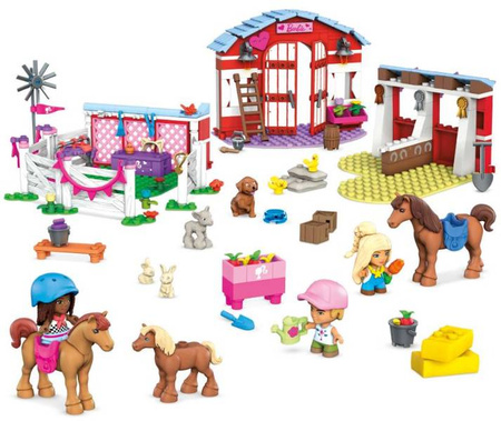 Mega Construx Barbie Stajnia HDJ87