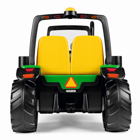 PegPerego John Deere Dual Force 12v Traktor z Przyczepą
