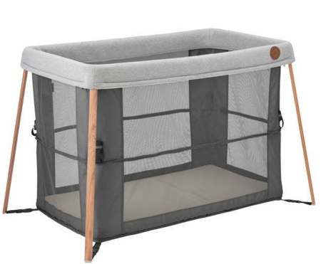 Maxi-Cosi Kompaktowe Łóżeczko Podróżne Iris 2w1 Essential Graphite