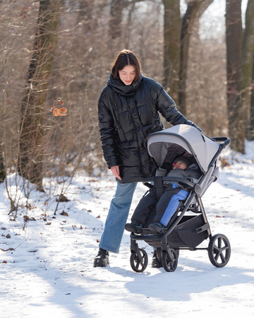 Carrello Bravo Plus 2023 Wózek Spacerowy Mist Grey