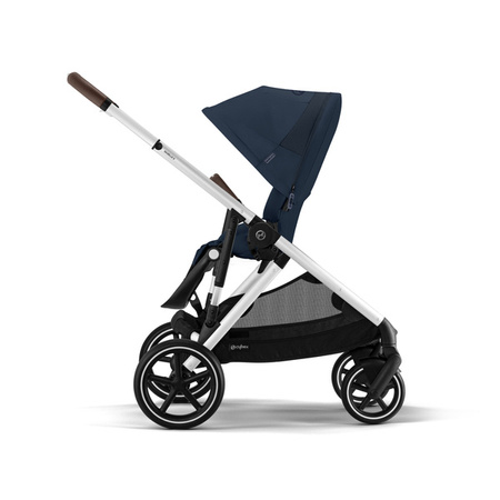 Cybex Gazelle S Wózek Spacerowy Rama Srebrna Ocean Blue