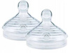 Nuk Nature Sense Smoczek Na Butelkę Silikonowy 6-18m-cy S 2szt/box