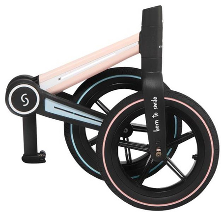 Skiddou Ronny Składany Rowerek Biegowy Keep Pink