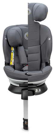 Strochenmuehle Niki Kid Fotelik Samochodowy 75-150cm Asphalt