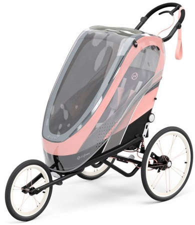Cybex Zeno Siedzisko Przyczepki Do Biegania Do Roweru Cybex Sports Silver Pink