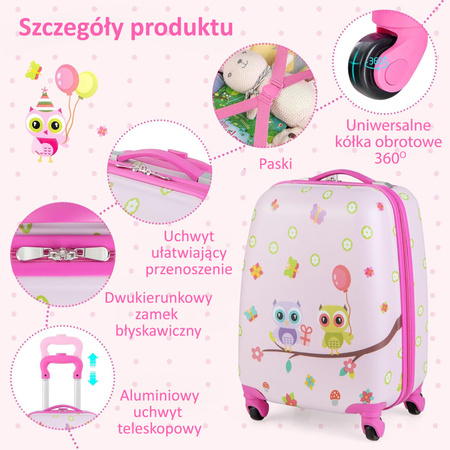 Marko Walizka Podróżna Na Kółkach Sowy