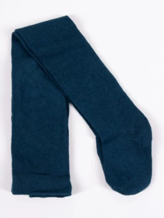 Yoclub! Rajstopy Bawełniane Granatowe 92-98