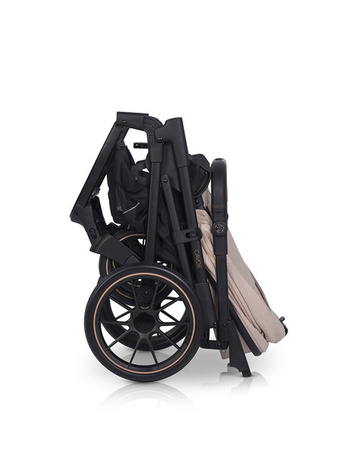 Cavoe Axo Shine Wózek Głęboko-Spacerowy 2w1 + Torba + Adaptery Flamingo