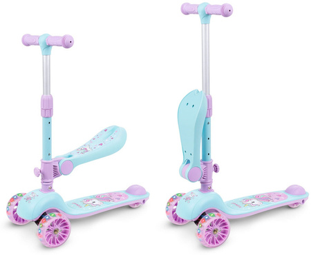 Kidwell Rimba Hulajnoga Balansowa z Siodełkiem Unicorn