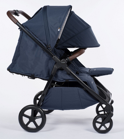 Mast M.Twin x Wózek Spacerowy Bliźniaczy Koła HP Blueberry