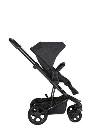 Easywalker Harvey 2 Wózek Głęboko-Spacerowy Night Black (zawiera stelaż, siedzisko z budką i pałąkiem)