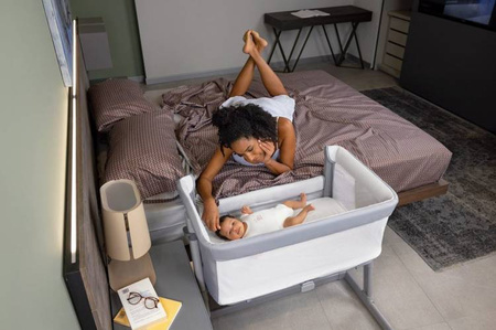 Chicco Next2me Dream Evo Łóżeczko Dostawne Grey Re_Lux