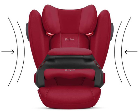 Cybex Pallas B2-Fix + Fotelik Samochodowy 9-36 kg Dynamic Red