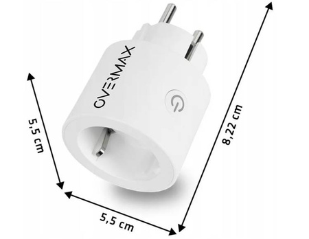 Overmax Control Watomierz Programator Czasowy WiFi 4000W.
