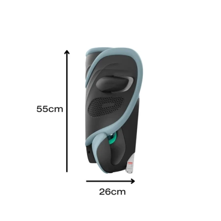 Cybex Solution G2 i-Fix Fotelik Samochodowy 15-50 kg Stormy Blue Plus