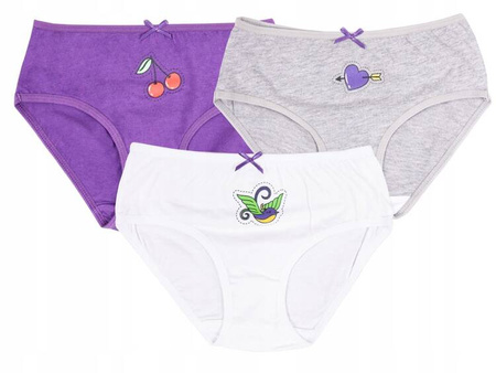 Yo! Majtki Dziewczęce Figi 3 Pak Rozmiar 146-152