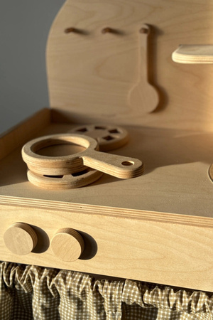 Baby Wood Drewniana Kuchnia Dla Dzieci