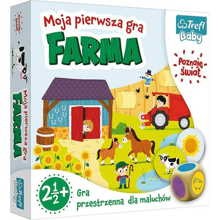Trefl GRA - Farma Moja pierwsza gra/Trefl Baby