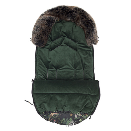 Makaszka Śpiworek Premium Do Wózka 0-18m Woodland