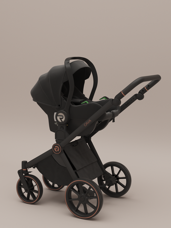 Riko Cava Wózek Głęboko-Spacerowy 12 Sage