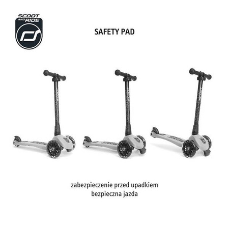 Scootandride Highwaykick 3 LED Hulajnoga Składana ze Świecącymi Kółkami 3+Blueberry