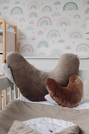 Yoonco Poduszka Ptaszek Velvet Forest