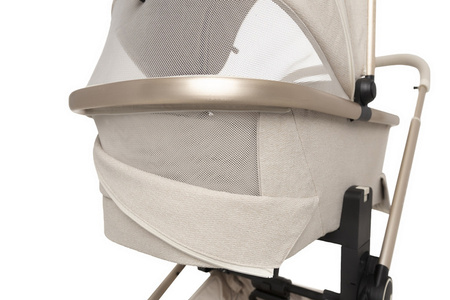 Muuvo Quick Boho Wózek Głęboko-Spacerowy Brown + Cybex Aton B2 i-Size Fotelik Samochodowy 0-13kg + Baza One Volcano Black