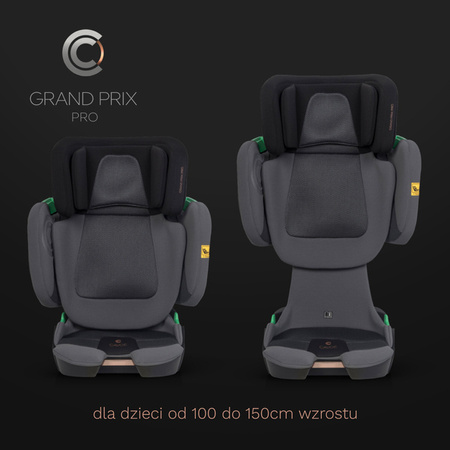 Cavoe Grand Prix Pro Fotelik Samochodowy 15-36kg Iron