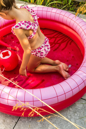 Quut Dmuchany basen duży Ø 120 cm Dippy Cherry