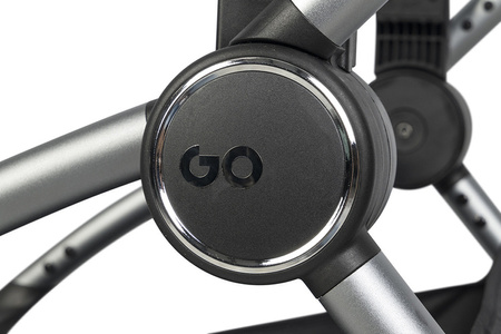 EasyGo Giro Wózek Głęboko-Spacerowy Ebony Black