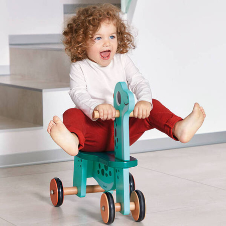 Janod Drewniany Jeździk 12m+ Dinozaury