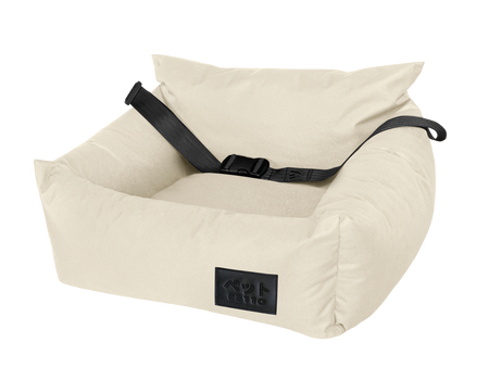 Petto Oi Active Single Siedzisko Samochodowe Fotelik Dla Psa Ecru