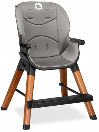 Lionelo Mona Krzesełko Do Karmienia Black Onyx