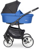 Riko Basic Sport Wózek Głęboko-Spacerowy + Fotelik Carlo 0-13 kg  Racing Blue